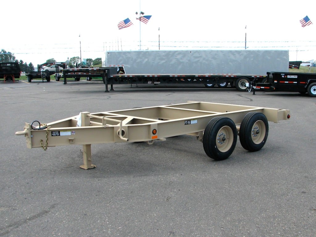 custom military trailer