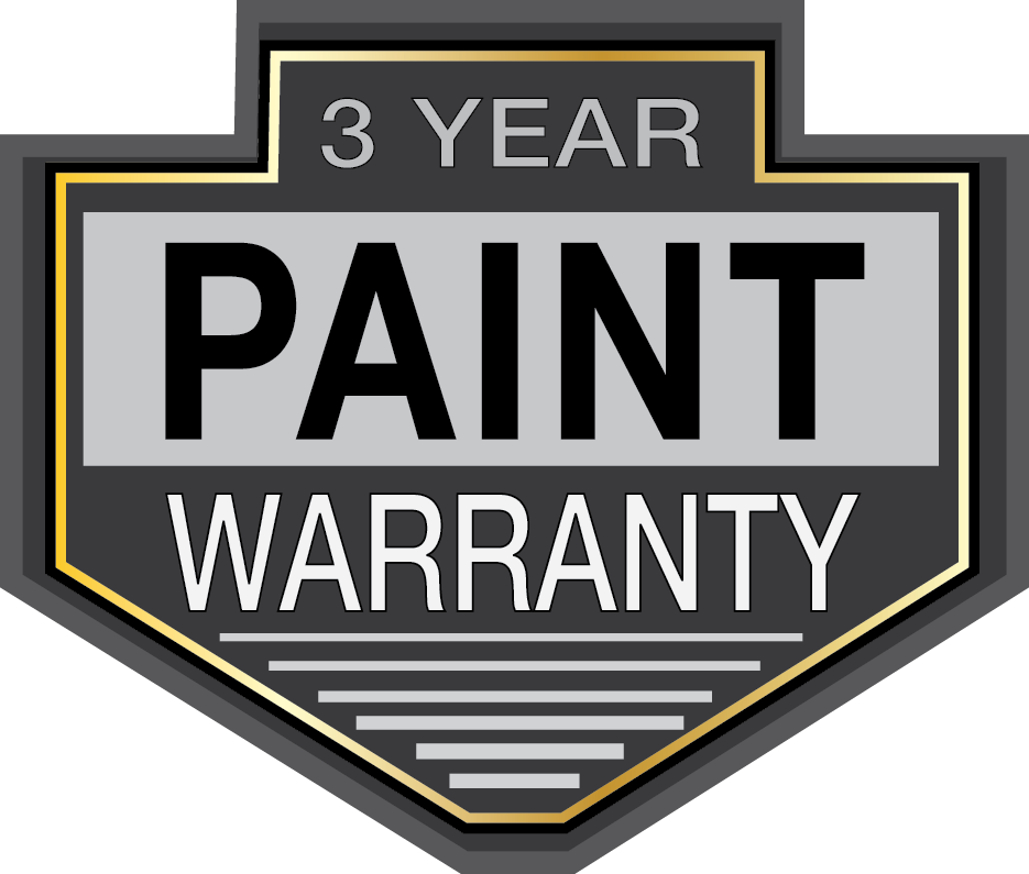 3 yr Paint Warranty