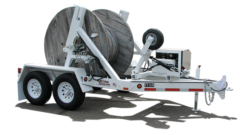 Utility Cable Reel Trailers FT-14-2-R