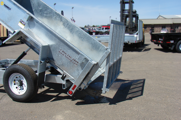 Dump Gate Options hydraulic dump trailers
