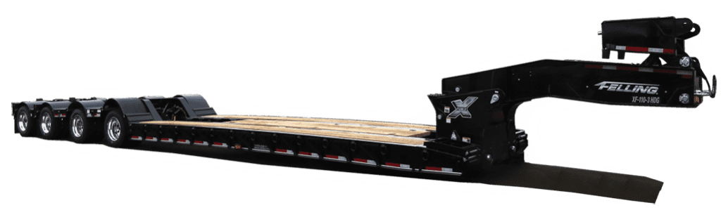 HD X-Force Hydraulic Detachable Gooseneck Trailer