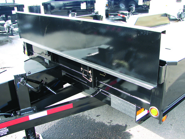 Side Dump Landscape trailer