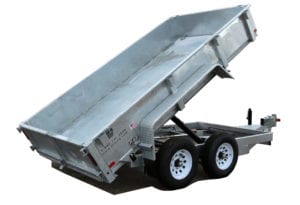 Felling FT-10 DTHD Hot Dip Galvanized Trailer - hot dip galvanizing finish trailers appearances