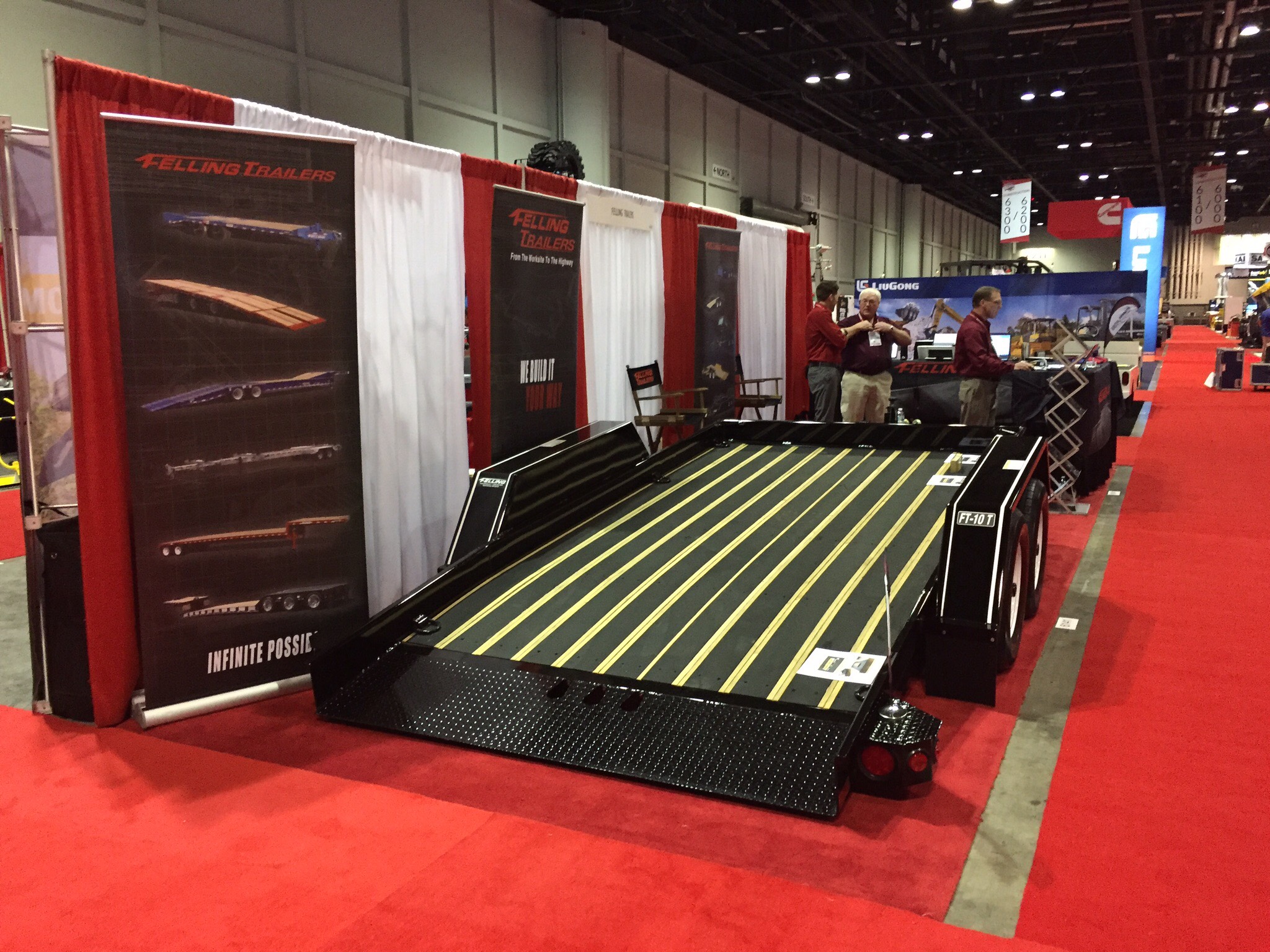 Blackwood Decking on Felling Trailer at ARA The Rental Show Blackwood Trailer Decking on Felling Trailer at ARA The Rental Show