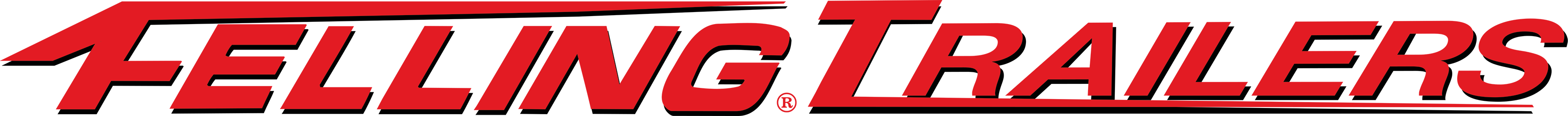 Felling Trailers Logo Red