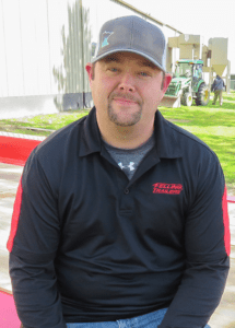 Brian Lawver Felling Trailers' employee & Litchfield Fire Department member 