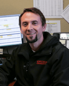 Kyle Wald Felling Trailers' employee & Litchfield Fire Department member 