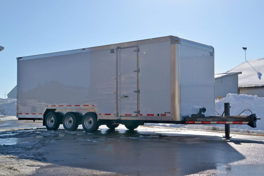 enclosed trailer - underground utility