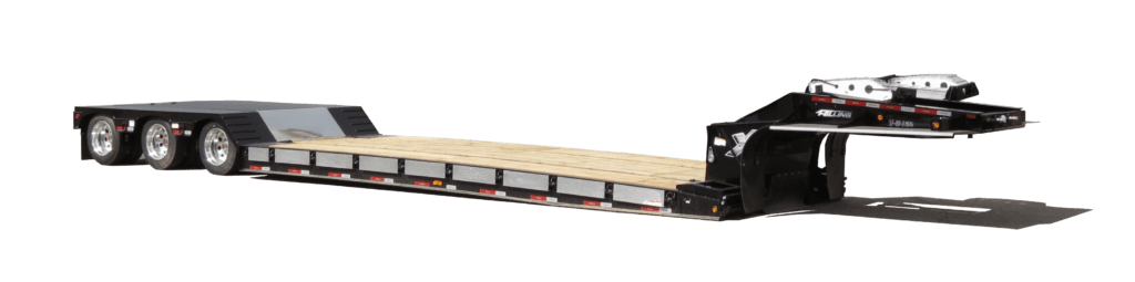 AG Series Hydraulic Detachable Lowboy Gooseneck Trailer Models by Felling