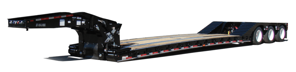 Super Low X-Force Hydraulic Detachable Lowboy Gooseneck Trailer