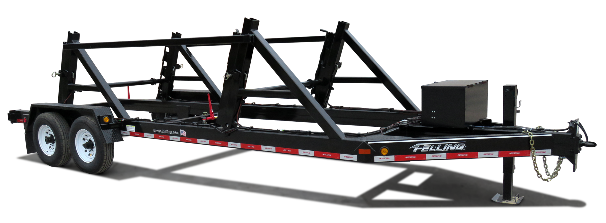 Utility Cable Reel Trailers for Felling Trailers Inc.