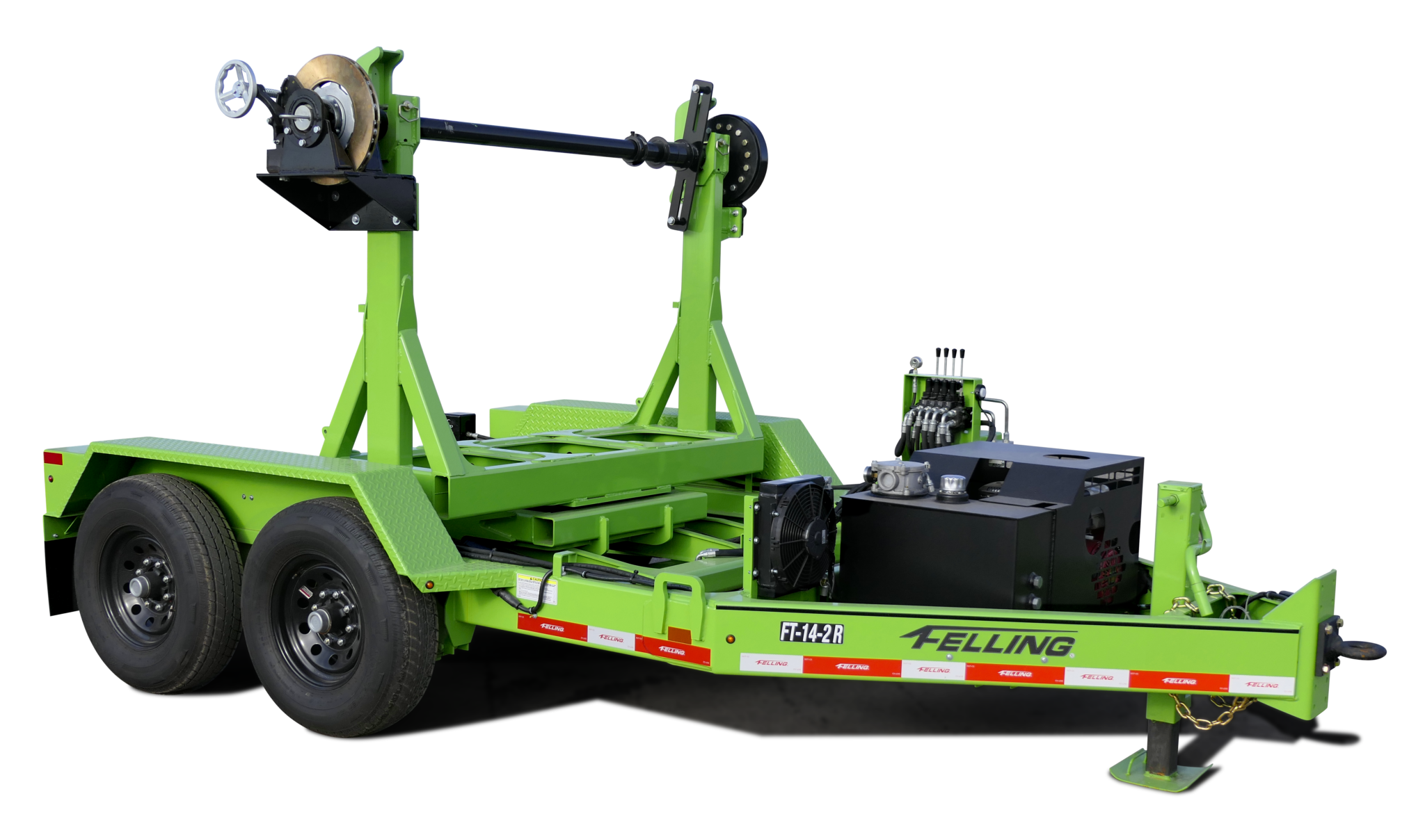 Turret Reel Trailers Utility Felling Trailers Inc.