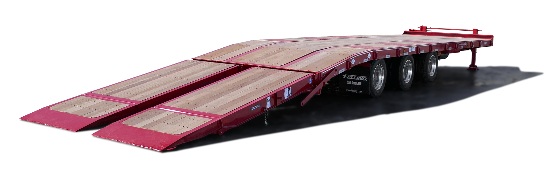 Felling Trailers Air Bi-Fold Ramps FT-50-3LP.117307NTU.03