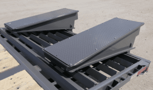 Spring Assist Ramps with Diamond plate backing