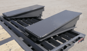 Spring Assist Ramps with Diamond plate backing - FT30-2LP - 120148JDM Spring Assist Ramps with Diamond plate backing