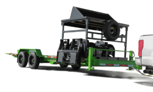 Felling Trailers - FT 16 IT-I with Attachment Rack