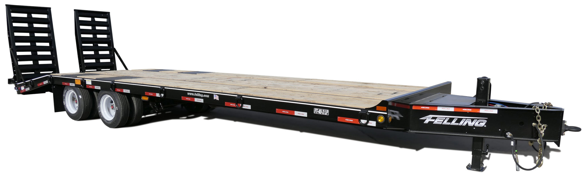 DeckOver Equipment Trailer Strong & Durable Felling Trailers