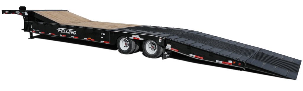 hydraulic tail trailer