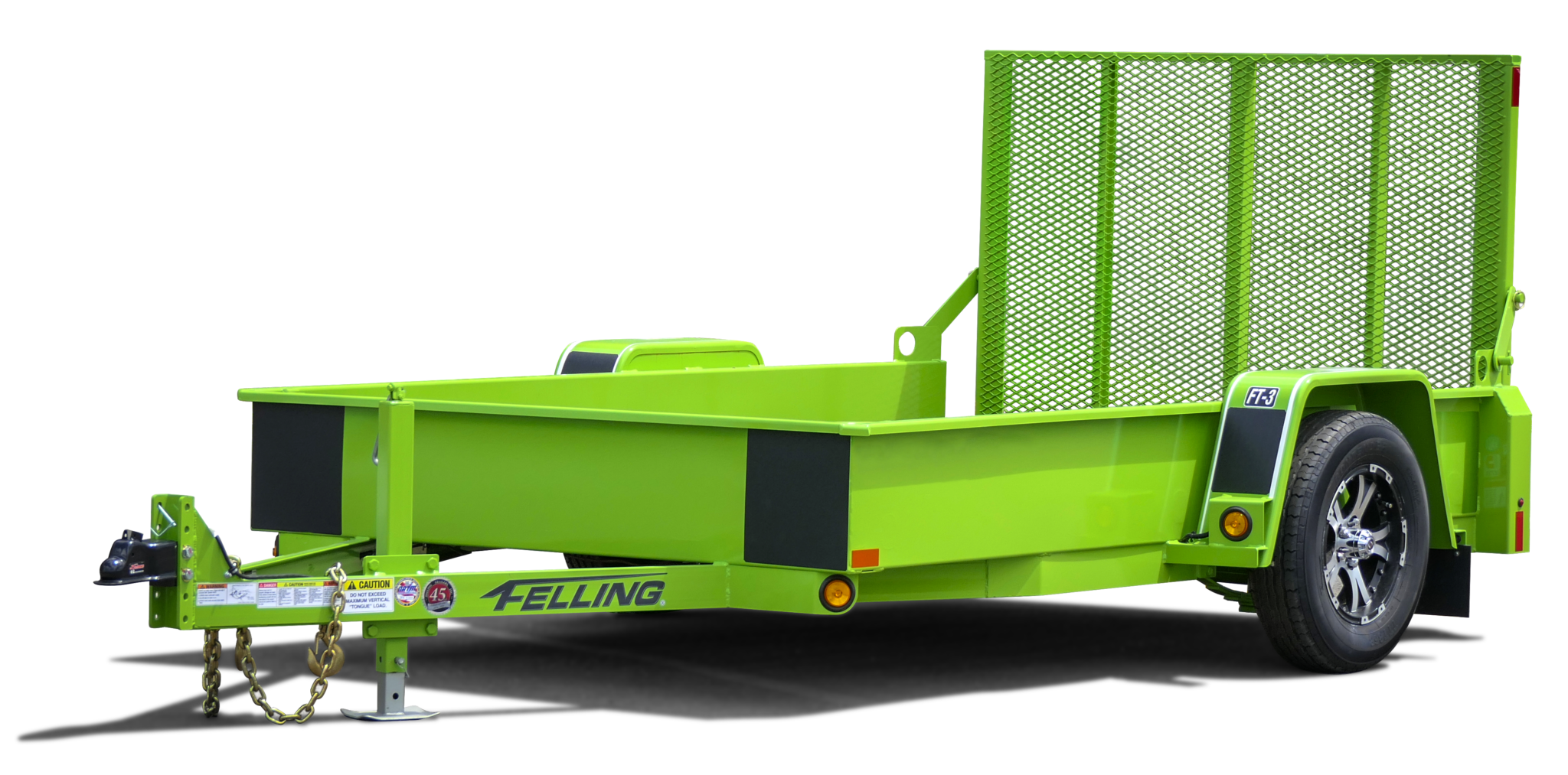 Small Utility Trailer Drop Deck by Felling Trailers Inc.