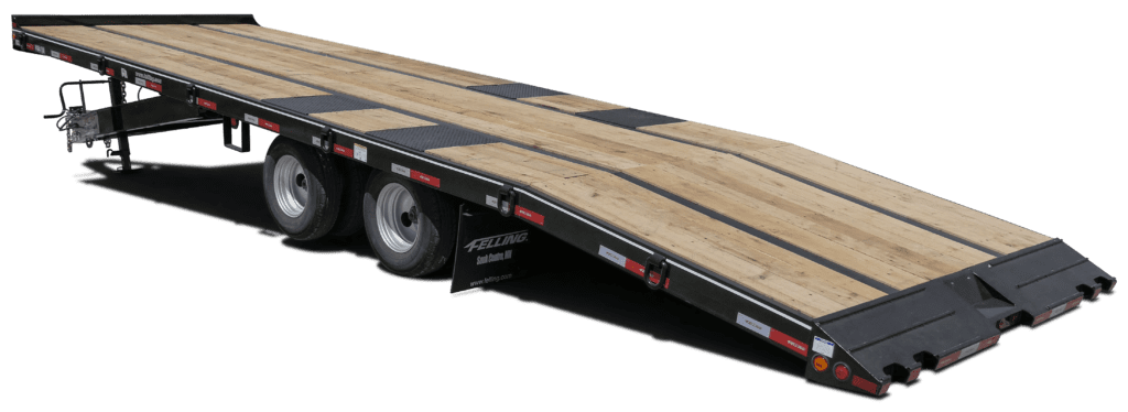 FT-24-2 TA - 124559LAE - Deck Over Air Tilt Series air deck over tilt trailer, model FT-24-2 TA - 124559LAE