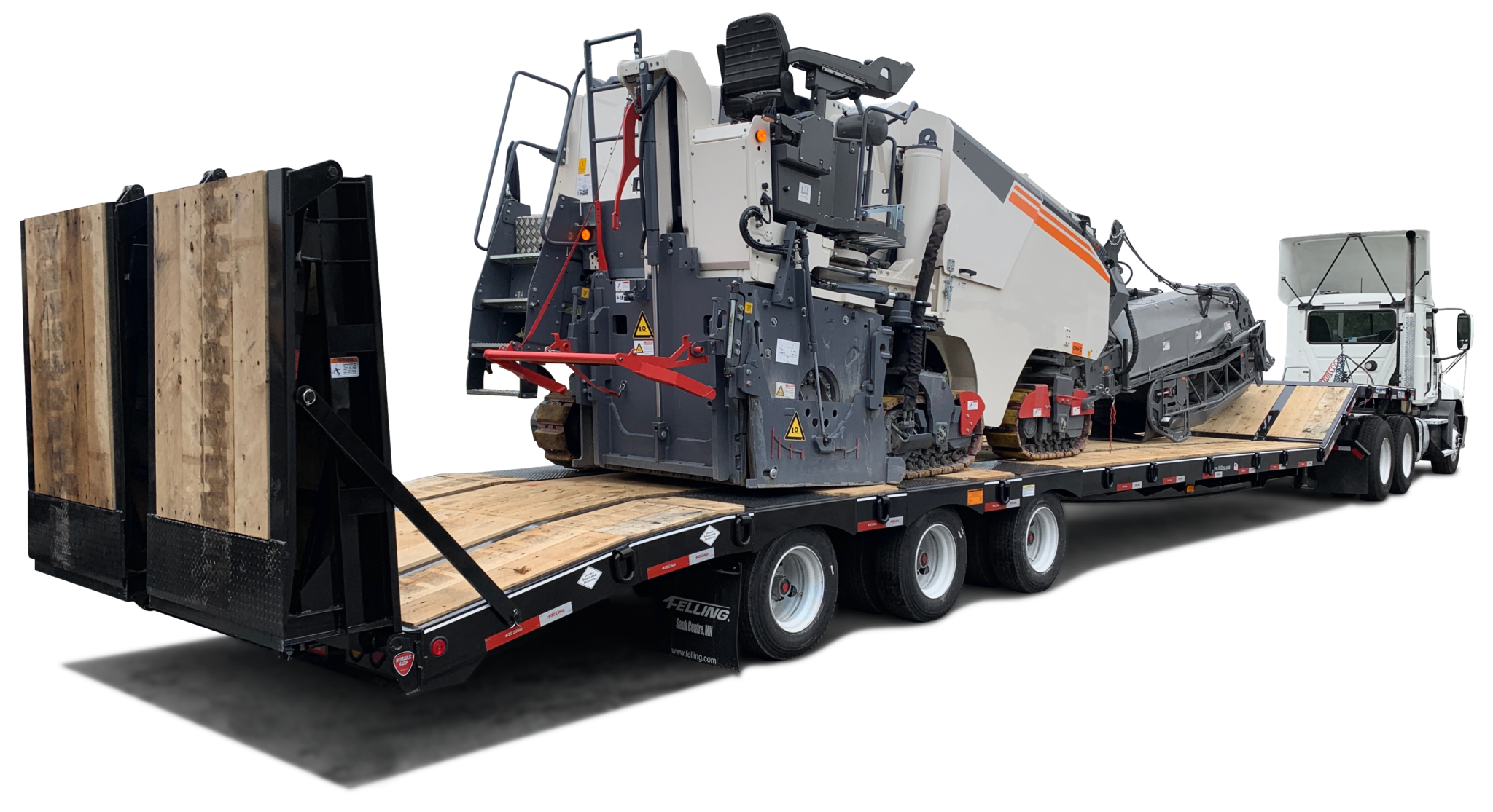 Construction Semi Trailers Series Felling Trailers Inc.