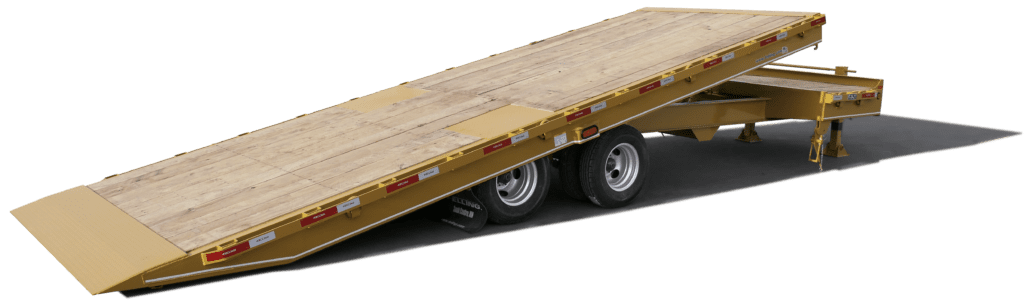 FT-24-2 T - 116963LAE - Deck Over Hydraulic Tilt Trailer