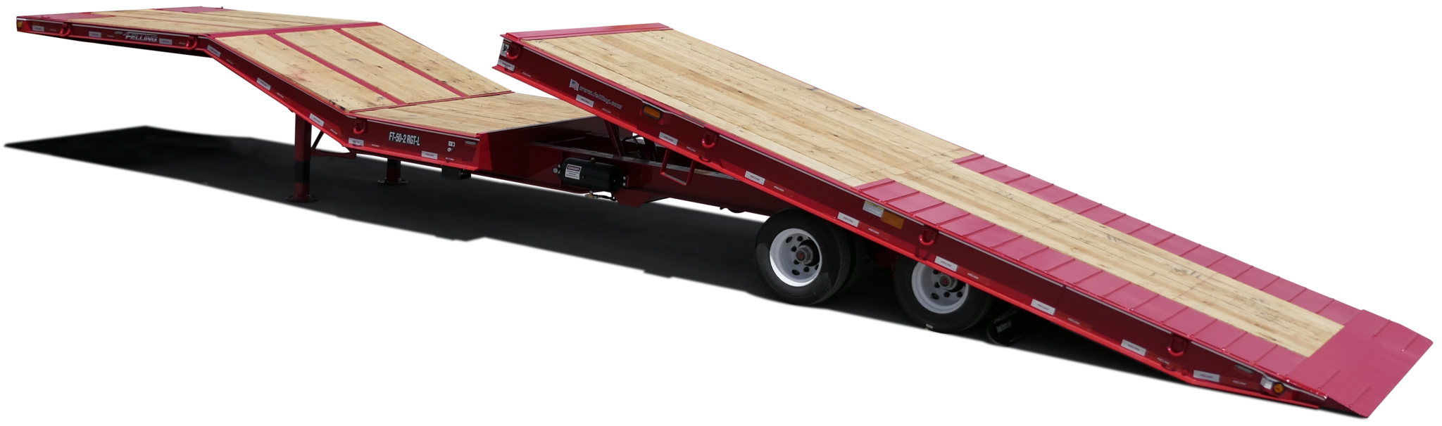 RGT Rigid Neck Tilt Deck Semi Trailer Felling Trailers Inc.