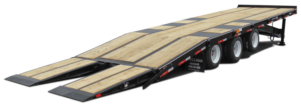 FT-50 3 TA - 79384JDM Deck Over Air Tilt Trailer