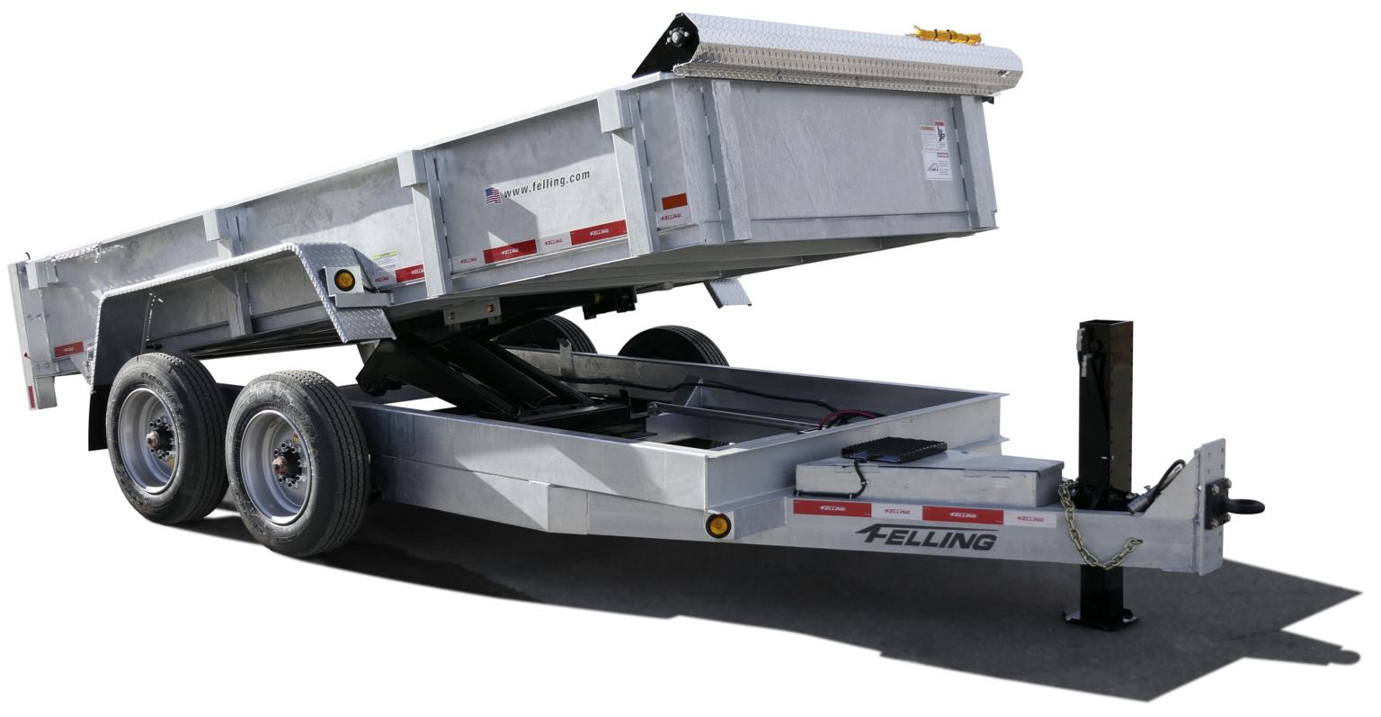 Drop Deck Hydraulic Dump Trailers Felling Trailers Inc.