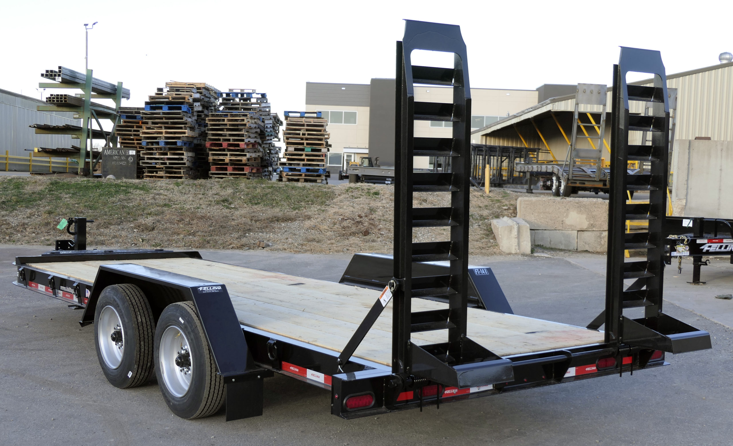 I series drop deck ramp from Felling Trailers
