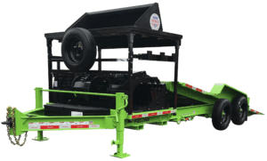 118756NTU FT-16 IT-I - tilt deck equipment trailer tilt deck equipment trailer, 118756NTU FT-16 IT-I