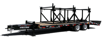 FT-30-2 Low Profile Drill Series Tag Trailer with Triple Reel Rack 125345BMR.