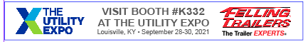 The Utility Expo 2021 Felliing Trailers Booth K332