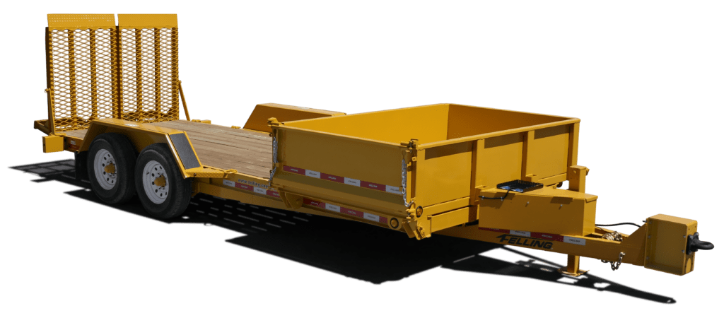 FT-12 E-SD - 125977MRR - Side Dump Landscape Trailers