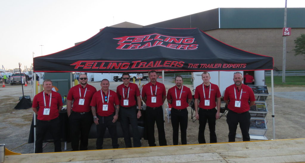 Felling Sales Team The Utility Expo this past September in Louisville, KY.