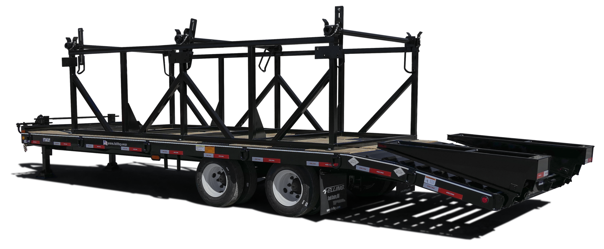 Multiple Reel Trailers Utility Felling Trailers Inc.