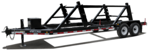 Utility Cable Reel Trailers for Utility/Telecom - Felling Trailers Inc.