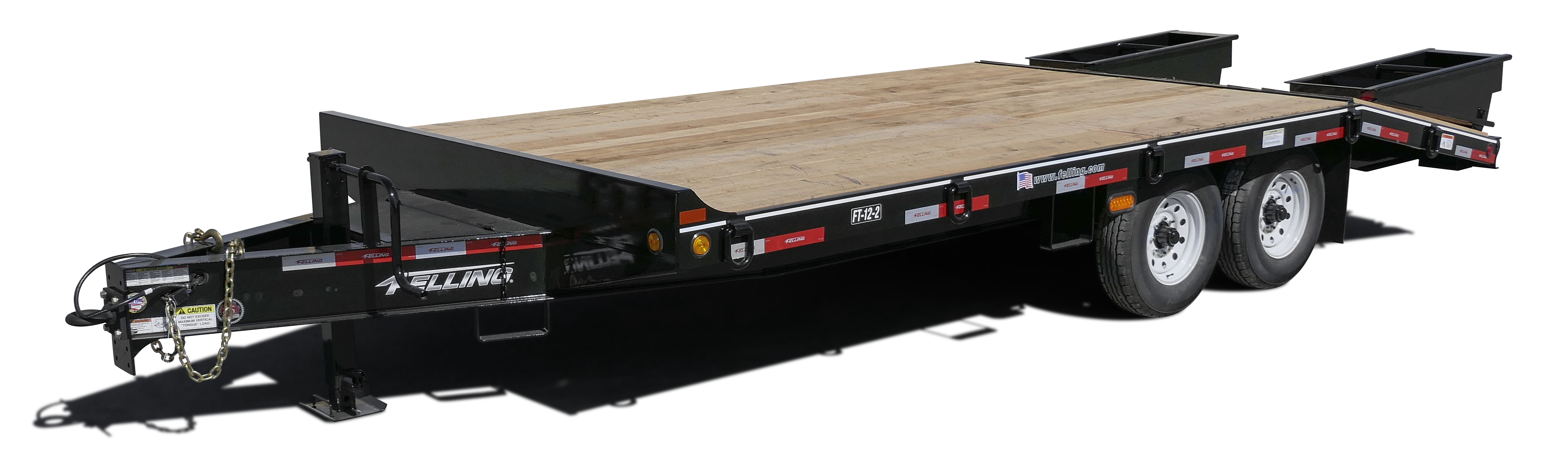FT-12-2 - 123501LAE - Medium Duty Deck-Over FT-12-2 - 123501LAE - medium duty deck over tag trailer