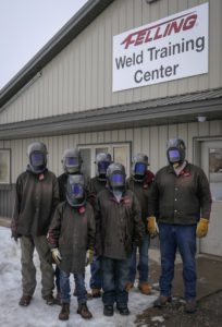 Lighting the Spark in Youth – Felling Trailers’ Welding Camp