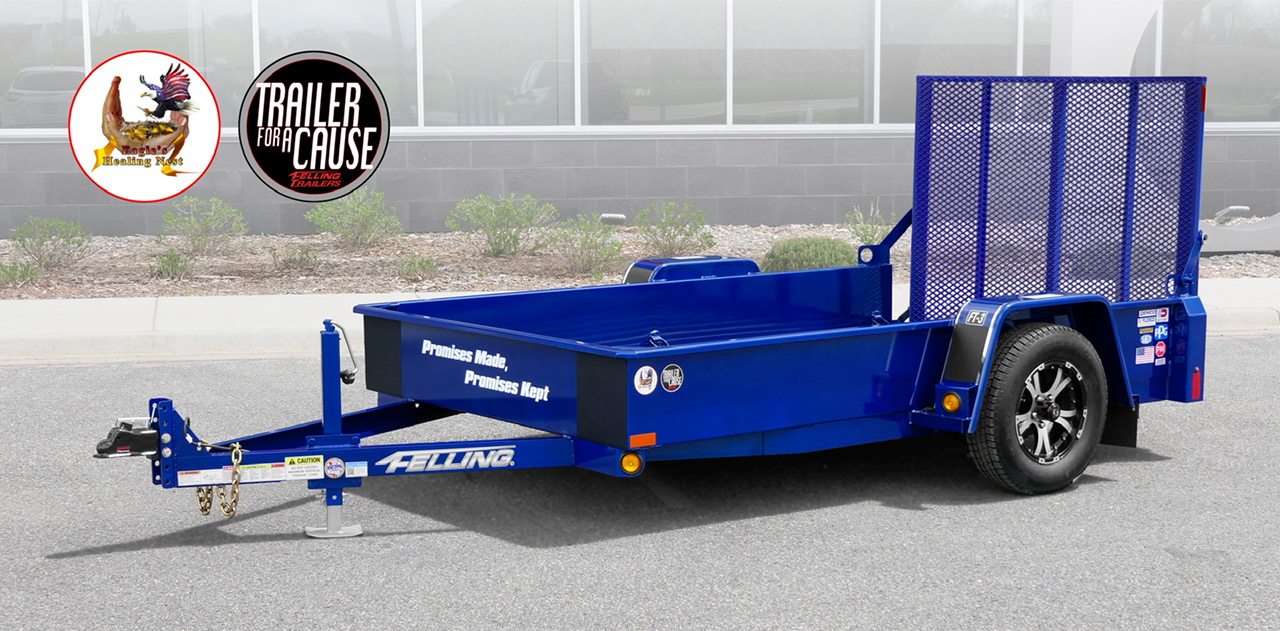 2022 Trailer for a Cause, FT-3 utility trailer