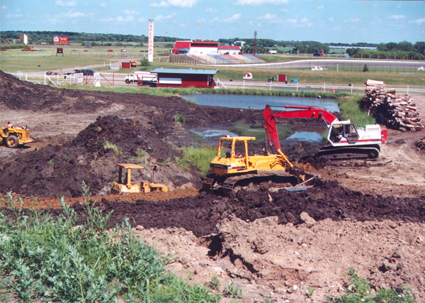 Dirtwork yard Expansion 1996