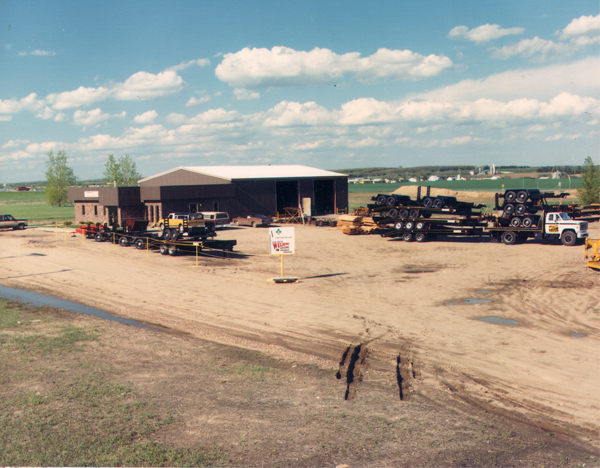 Felling Trailers I94 & Hwy 71 Building and yard 1986