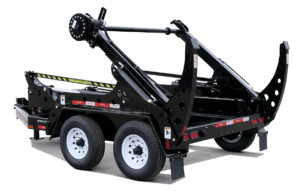 SLR self-loading utility cable reel trailer