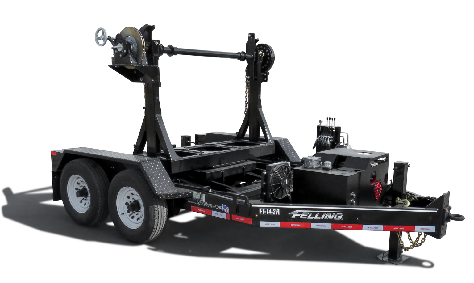 Turret Reel Trailers Utility Felling Trailers Inc.