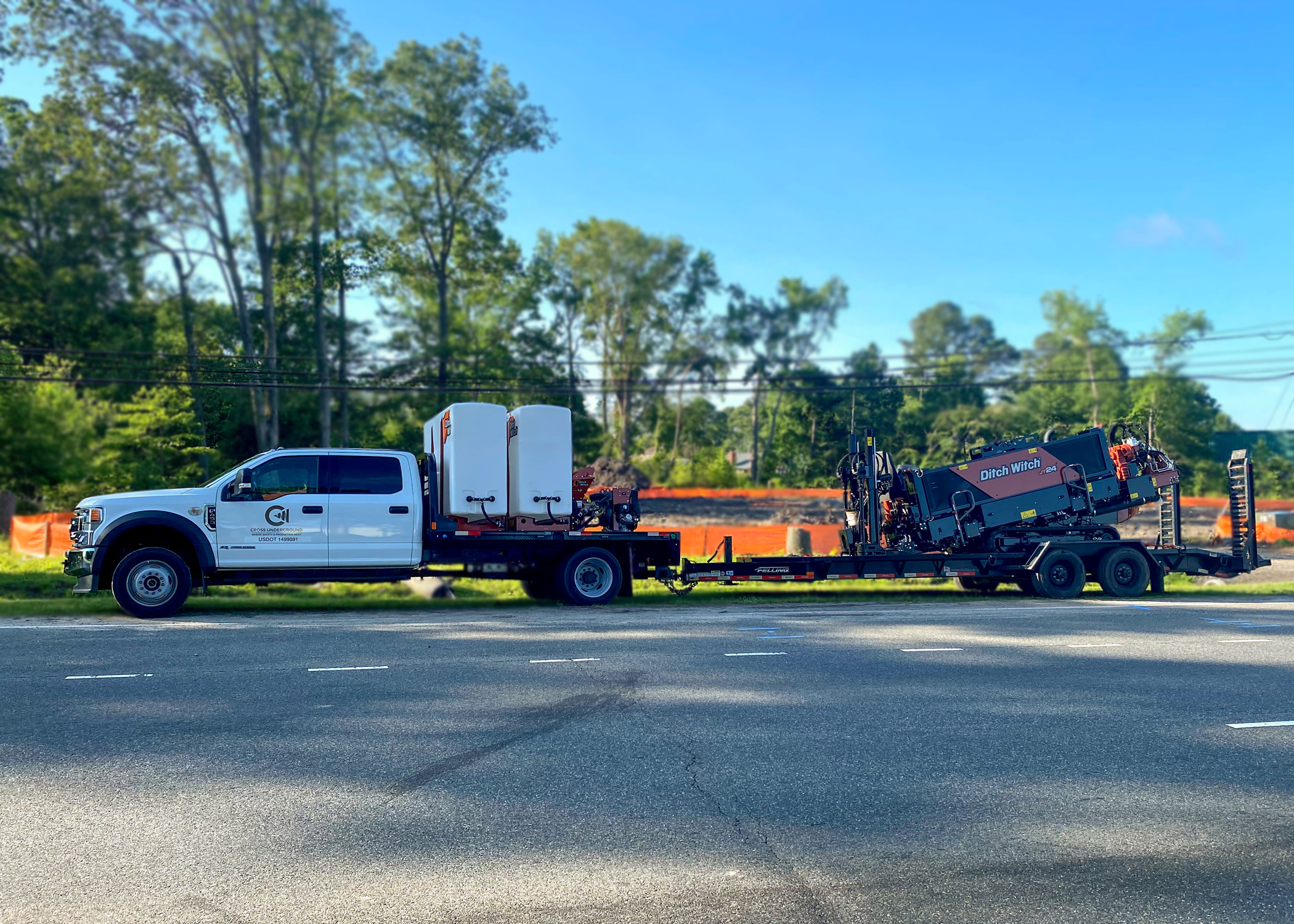 Cross Underground Development - Felling Trailers