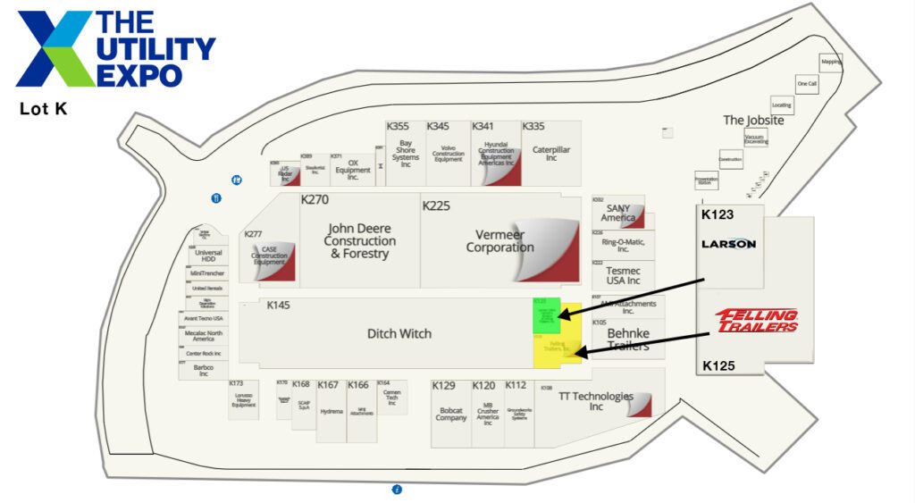 Utility Expo Lot K Map