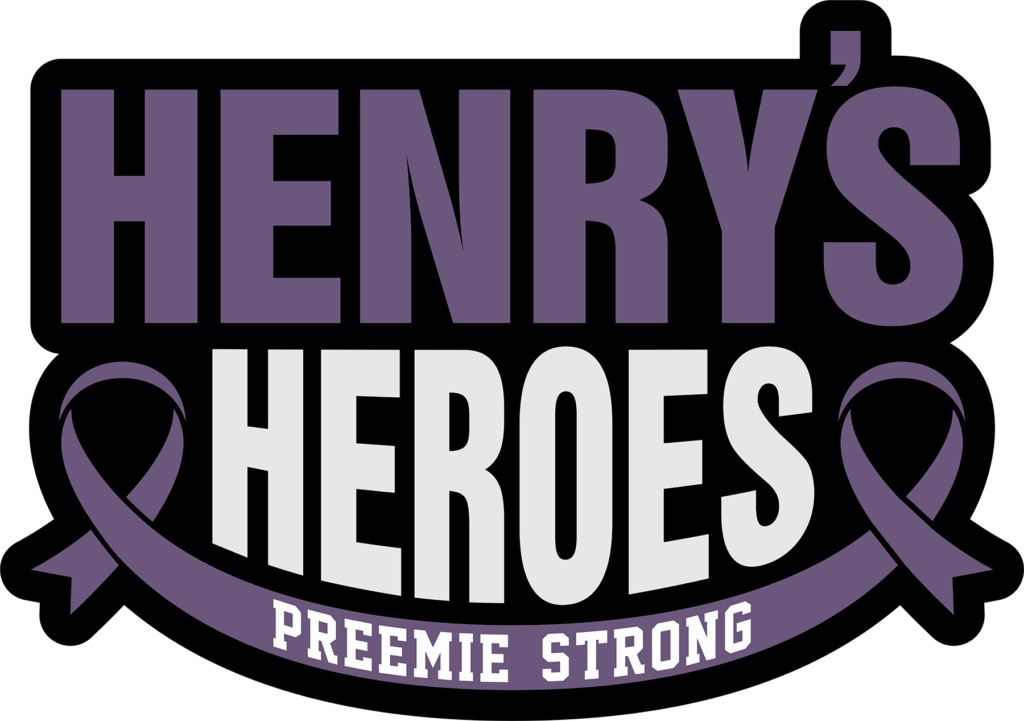 Henry’s Heroes logo featured as the 2026 Trailer for a Cause beneficiary supporting NICU families and premature birth awareness in Central Minnesota.