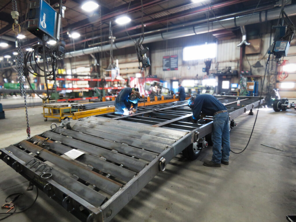 Felling Trailers Sauk Centre Weld Production 