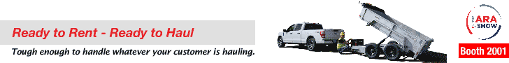 Felling Trailers banner ad with various Felling models displayed