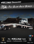 TSA Tilt Slide Axle Felling Trailers